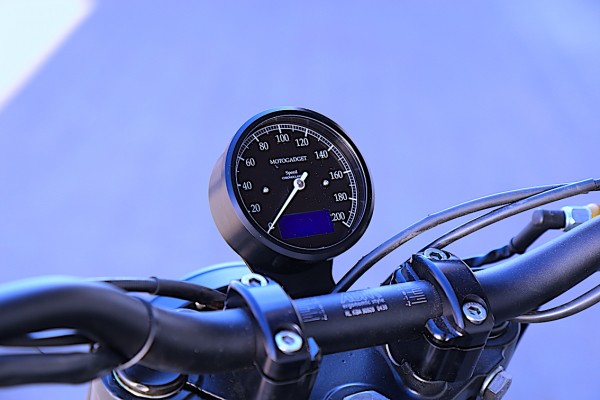 Tacho motogadget »Chronoclassic Speedo« plus Dark-Edition