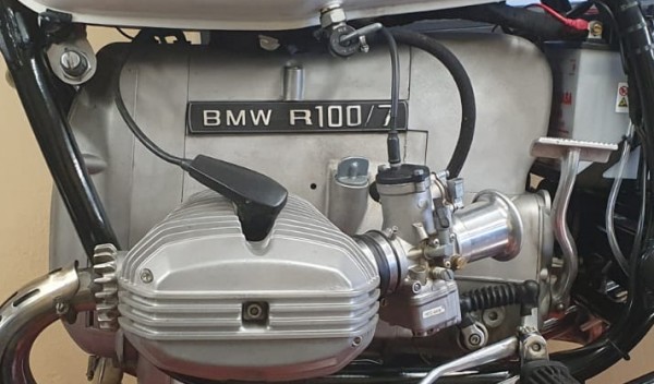 Luftfilter-Cover Aluguss für BMW »Strich-Modelle«